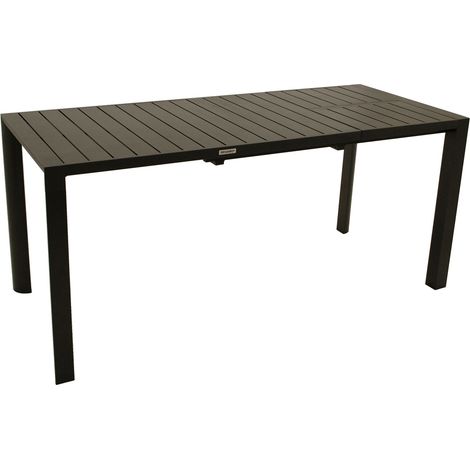 Ausziehtisch LAGOS 120/162x70cm, Aluminium anthrazit