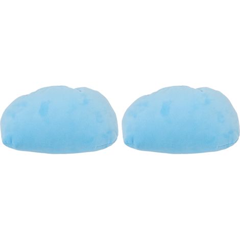 2 pièces Coussinets de Béquilles Bleus - Housse Moelleuse pour Poignées et Aisselles (1/5)