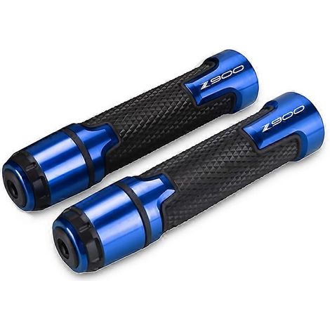 Aplicable a Kawasaki Z900 Z 900 2017-2022 2020 2021 Juego de palancas de freno y embrague CNC para motocicleta, con manillar plegable ajustable y protectores (azul) (1/5)