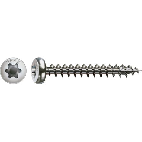Spax 4x30 A2 Halbrundkopf T-Star Plus T20 Vollgewinde 200St (1/5)