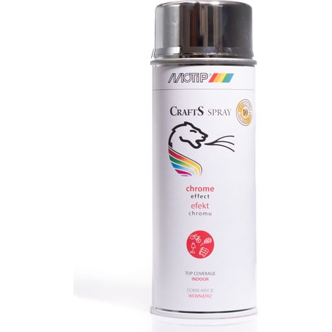 Acryl-Sprühfarbe Chromeffekt 400ml HANDWERK (1/5)