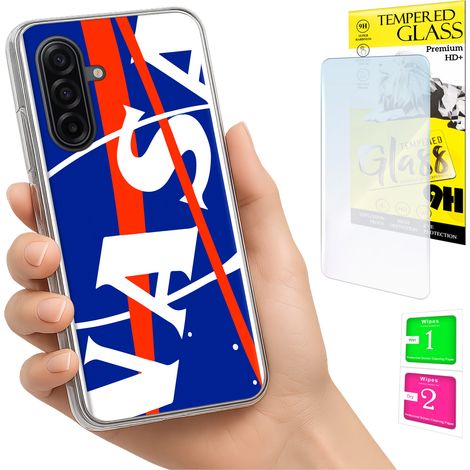 Custodia per Samsung Galaxy A17 5G, cover fotografica, cover posteriore + vetro 9H (1/5)