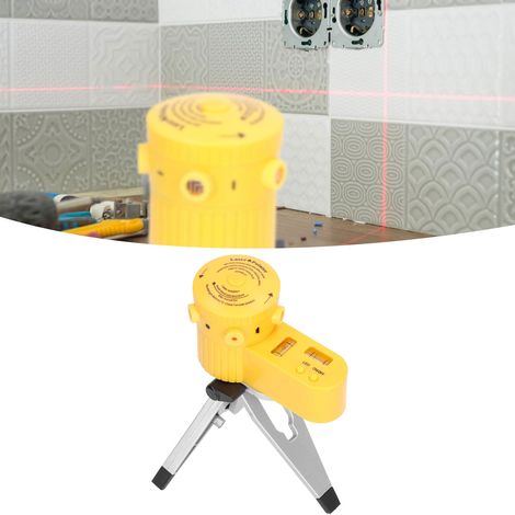 Niveau laser LV06, usage domestique, règle laser, traceur de ligne laser, rotatif, avec trépied (1/5)