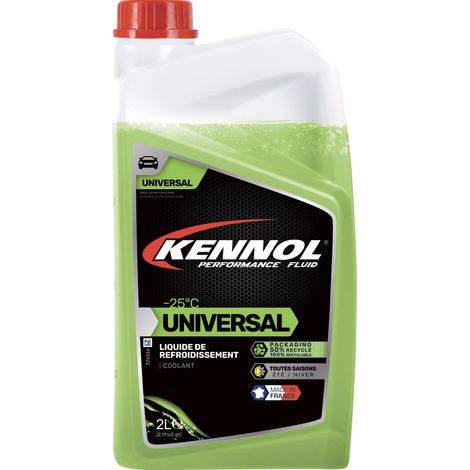 KENNOL Liquide de refroidissement -25°C UNIVERSAL, bidon 2 litres