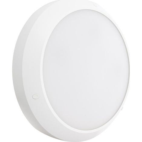 Xanlite – Hublot LED extérieur 30 cm IP65 2000 lumens 18W blanc chaud – Pour chantiers humides – HUB1600RWBCEE (1/5)