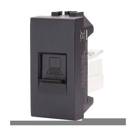 PRESA LAN ABL - NERO - 8 pezzi