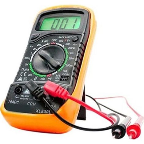 Multimètre Automatique Numérique Professionnel pour Courant AC - DC, Tension AC-DC,Résistance,Capacité,wtc-Ywey (1/4)