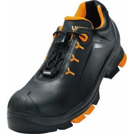 uvex 2 6502241  Sicherheitsschuh S3 Schuhgröße (EU): 41 Schwarz, Orange 1 Paar (1/5)