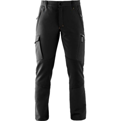 Pantaloni da lavoro  tecnici in materiale riciclato Earth - Kapriol - Nero / S