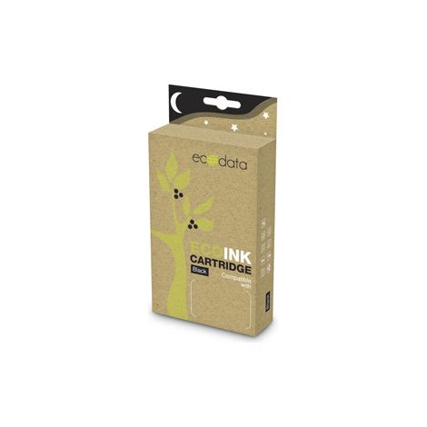Cartouche d'encre de remplacement ECODATA pour imprimante EPSON EcoTank 603XL, noire, 13,5 ml
