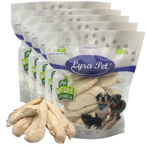 1 kg (5 x 200 g) Lyra Pet® Poitrine de poulet lyophilisée