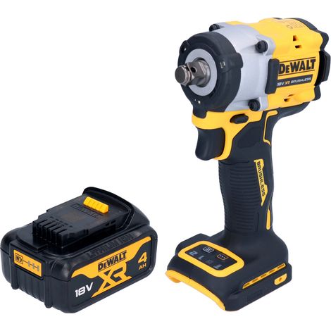 Llave de impacto sin cable DeWalt DCF 921 NT 18 V 400 Nm 1/2" sin escobillas + TSTAK - sin batería, sin cargador (1/5)