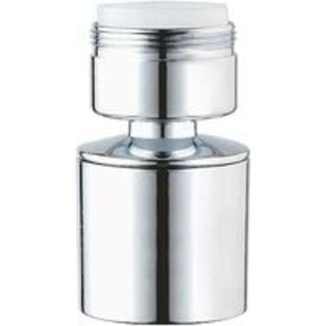 Mousseur Robinet 24mm de Cuisine Double Fonction, Certification ACS, Filetage Mâle Chrome (M24) (1/4)
