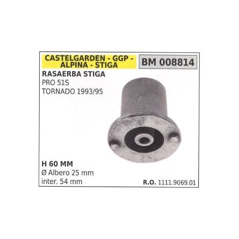 Supporto mozzo portalama rasaerba tagliaerba PRO 51S STIGA 008814