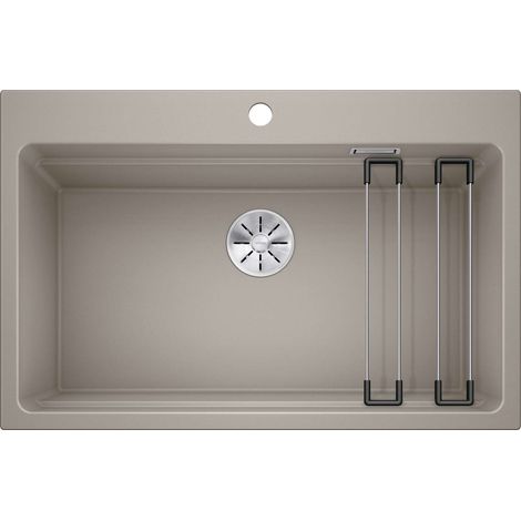 Blanco Etagon 8 - Lavello in silgranit, 78x51 cm, con guide scorrevoli, tartufo 525194 (1/3)