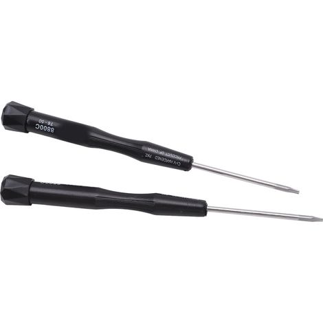 Professionelles 2-teiliges Schraubendreher-Set, rutschfester Griff, magnetische Bits für Wartungsarbeiten, Modell 8800C, 2er-Set (1/5)