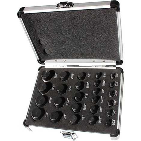 25 Pièces Ensemble D'Extracteurs de Vis Ensemble D'Extracteurs de Boulons Multi-Cannelures pour Retirer les Vis et Boulons Cassés, Arrondis, Endommagés et Dénudés (1/5)