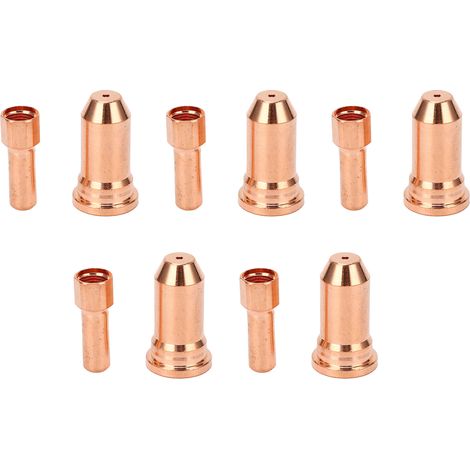Kit de 10 buses et électrodes en cuivre 1,5mm pour coupeur plasma PT100 (1/5)