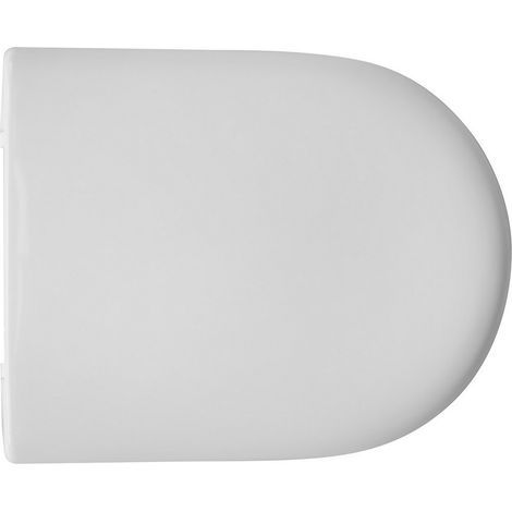 Sedile wc termoindurente modello dianter 4 forma 7 bianco (1/2)
