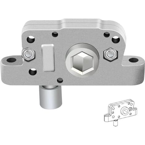 Pièces de couvercle de ventilation pour camping-car 10A20281K1,10A20281K-1AF Mécanisme d'opérateur de ventilateur de toit Max Air Couvercle de levage Compatible avec ventilateur Maxxair Mécanisme (1/5)