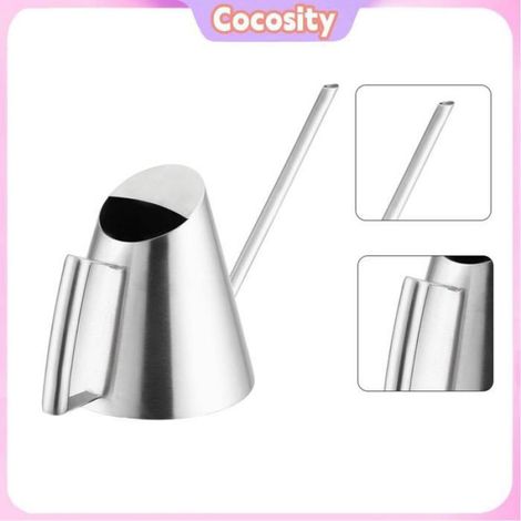 Cocosity Edelstahl-Gießkanne, 400 ml Mini-Edelstahl-Gießkanne für Pflanzen, für den Garten (1/5)