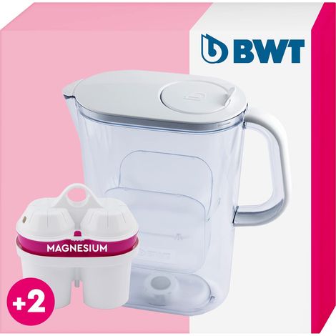 BWT AQUAlizer Caraffa Filtrante con 2 Cartucce Filtranti al Magnesio Incluse (1/5)