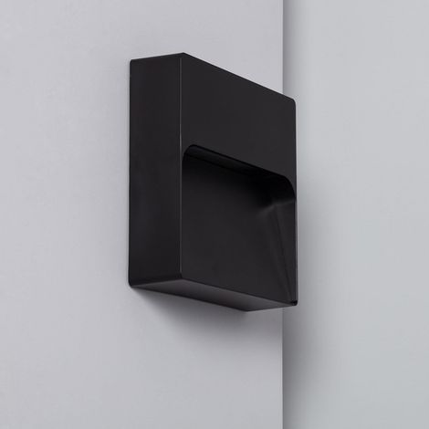 Baliza Exterior LED 6W Superficie Pared Arca 3000K Blanco Cálido