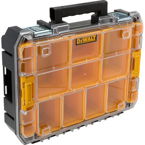 Organiseur TSTAK DWST82968-1 - Etanche IP54-7,8L - Pour Petites Pièces et Accessoires - Couvercle en Polycarbonate Transparent (1/5)