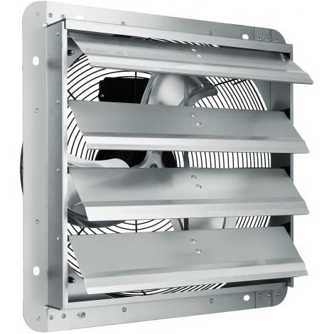 Ventilateur d'extraction à volets - 40 - 9 cm extracteur d'air de (1/5)