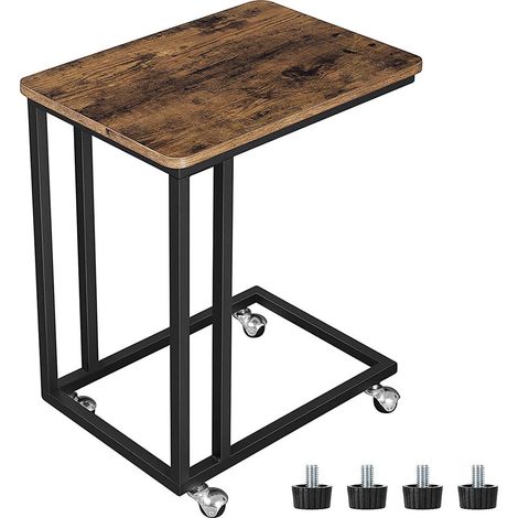 Tavolino da salotto mobile LNT50X in stile industriale (1/5)
