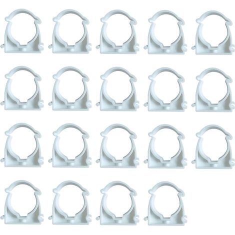 Lot De 19 Collier Serrage, Diamètre 32mm, En PPR, Pour Tuyau Eau Gaz (1/5)