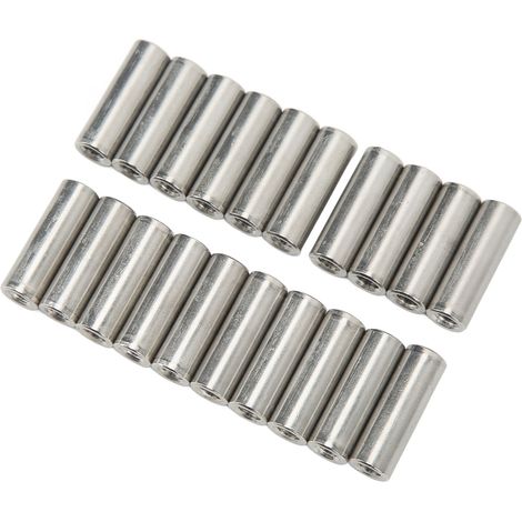 M6-Innengewindemuttern, 20er-Packung, rostfreier Edelstahl, praktisches Wartungsset für Schrauben (1/5)