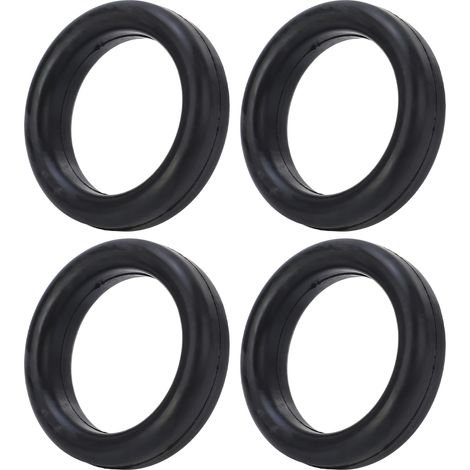 4 anneaux d'échappement BR554 de 2 pouces, supports en caoutchouc noir, silencieux et durables pour véhicules (1/5)