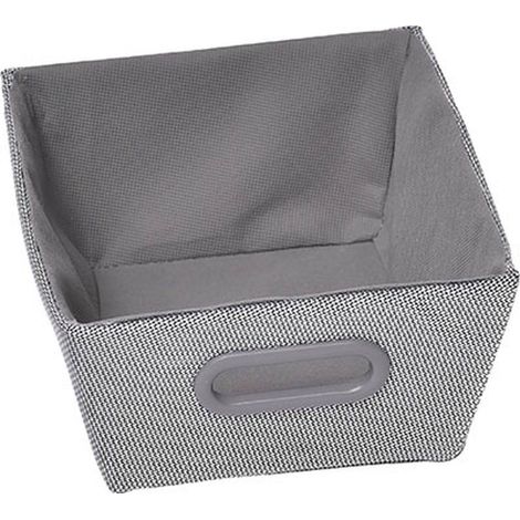 Paniere dressing polyester h10,5xl20,5xp26cm - argente - Tendance (1/2)