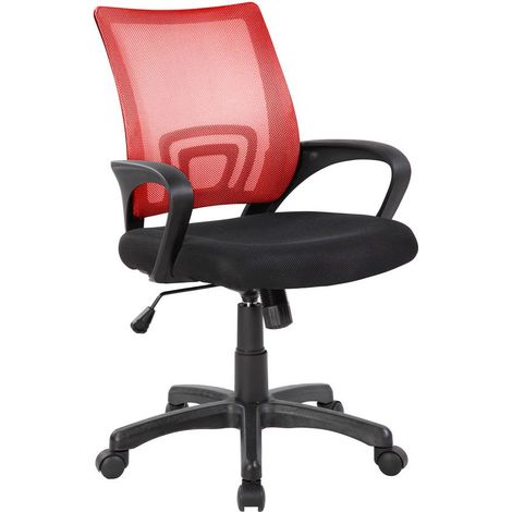 Silla con Ruedas - Sillón de Oficina Negro