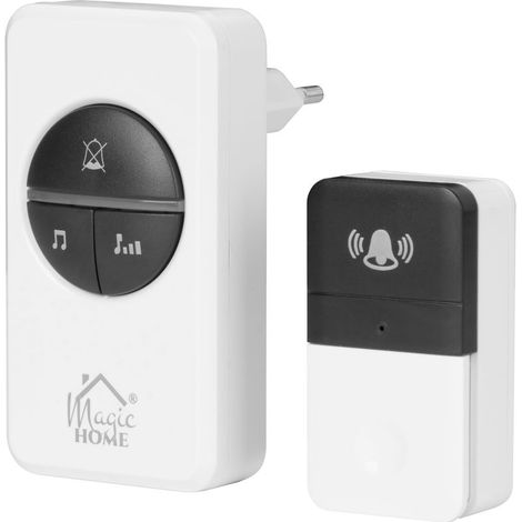 Klingel MagicHome Intelligent4, kabellos, Haus, für Steckdose 230V, IP44 (1/3)