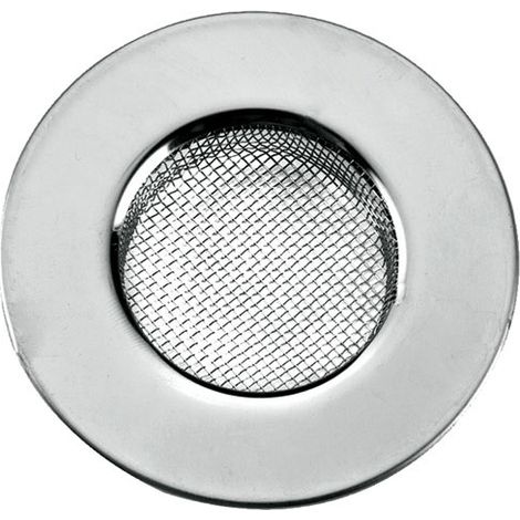 Filtre à évier inox - diamètre 7.5 cm - METALTEX