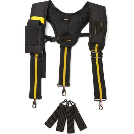 Cinturón de herramientas ajustable – Acolchado, sujeta la espalda, para carpinteros y electricistas. (1/5)