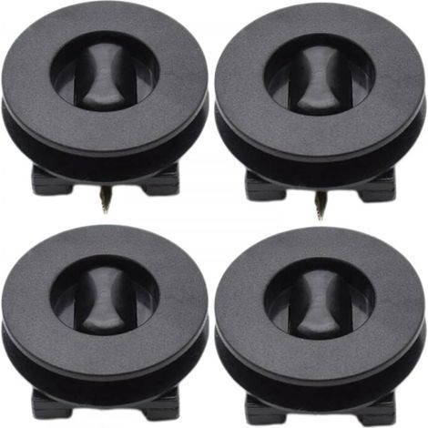 Lot de 4 clips universels pour tapis de sol de voiture avec boucle de fixation pour tapis de sol