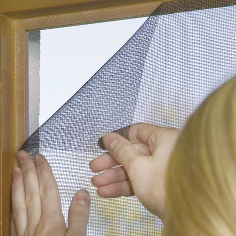 Moustiquaire IRS en fibre de verre pour portes 140x250 cm blanc