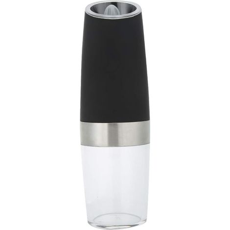 Moulin à Poivre Électrique Multifonction - Broyeur d'Épices pour Cuisine Maison et Restaurant - Noir (1/5)