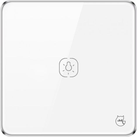 Inter commutateur 1 switch Zigbee blanc ASLED INTER1W