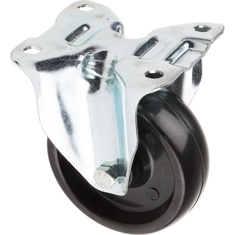 Roulettes industrielles Fixe RS PRO, Diam 100mm, 120kg ( Prix pour 1 ) (1/2)
