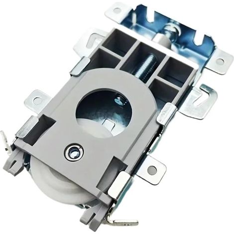 Roulette de rail pour porte coulissante, inférieure coulissante argent (1/5)