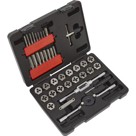 Sealey Tap & Hex Die Set 39pc - Metric AK3039HM
