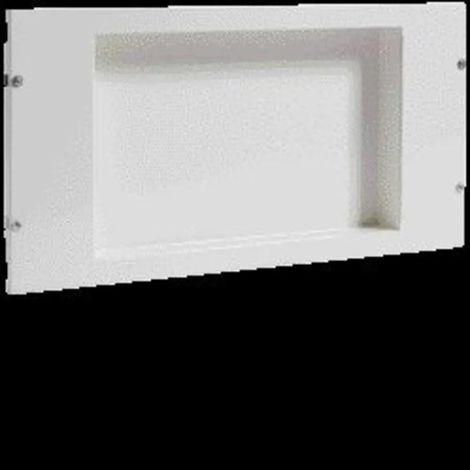 Plastron.evo,pour coffret métallique,creusé,300x600mm - HAGER UC291