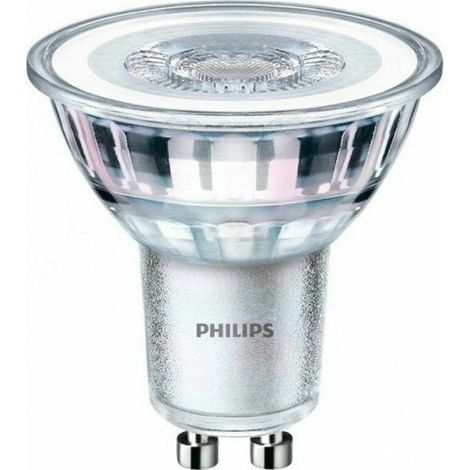 Pack 2 Ampoules Led Gu10 Philips Lumière Du Jour 4000k, Faible Consommation - Philips (1/5)