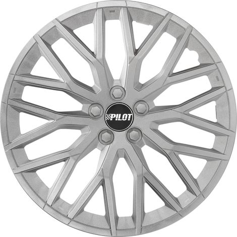 Speedster - Set 4 copricerchi - 15" - Argento