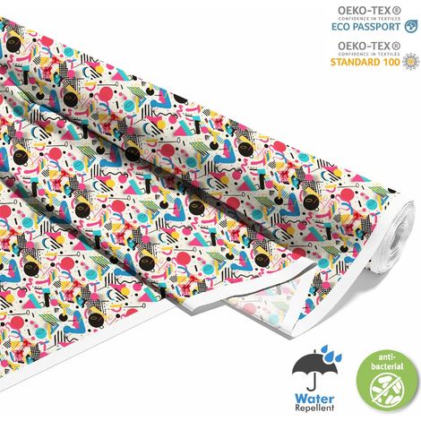 Outdoor-Dekostoffe Oxford - Motiv Geometrisch I DX3158 (1/5)