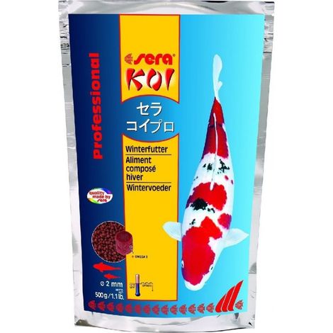 Sera Prof. Koi Winter 500g Spezialfutter Teichfutter Fische Teich Sticks Kois